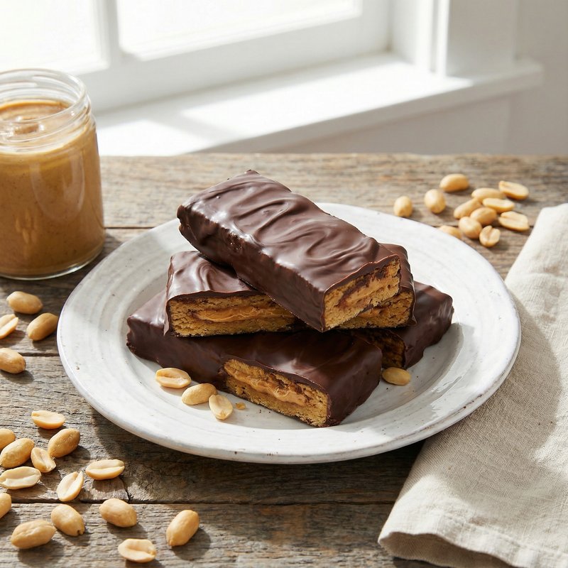 Gluten-Free Chocolate Peanut Butter Protein Bars
